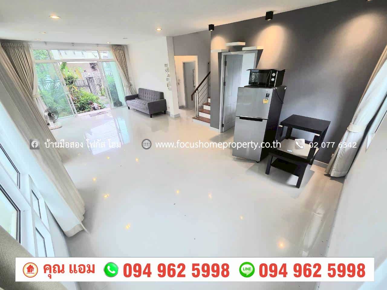 ขาย บ้านแฝด หมู่บ้าน บ้านชิชากร-กาญจนาภิเษก บางใหญ่